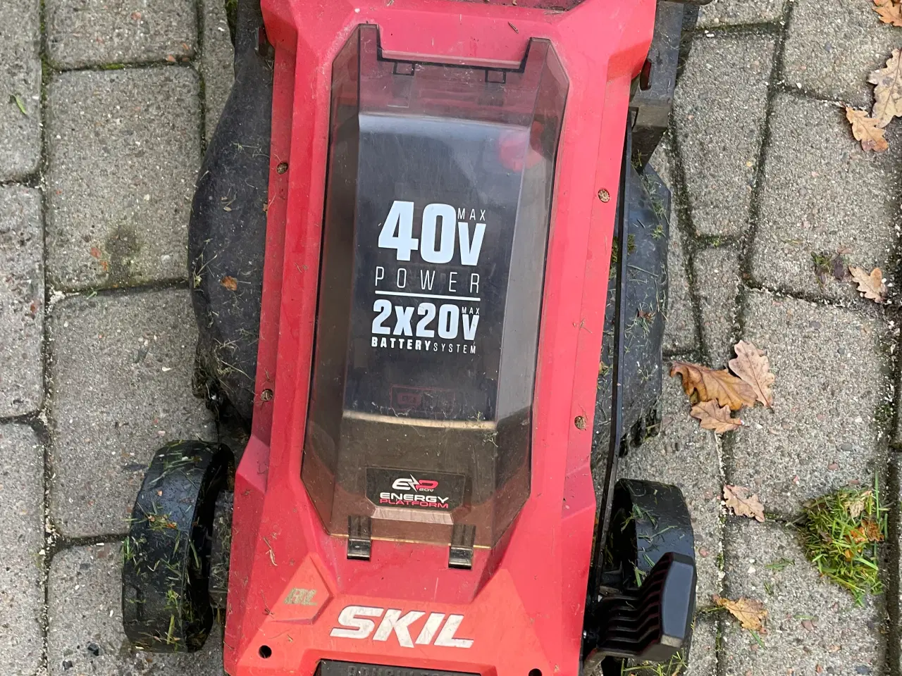 Billede 4 - Skil plæneklipper med battery 