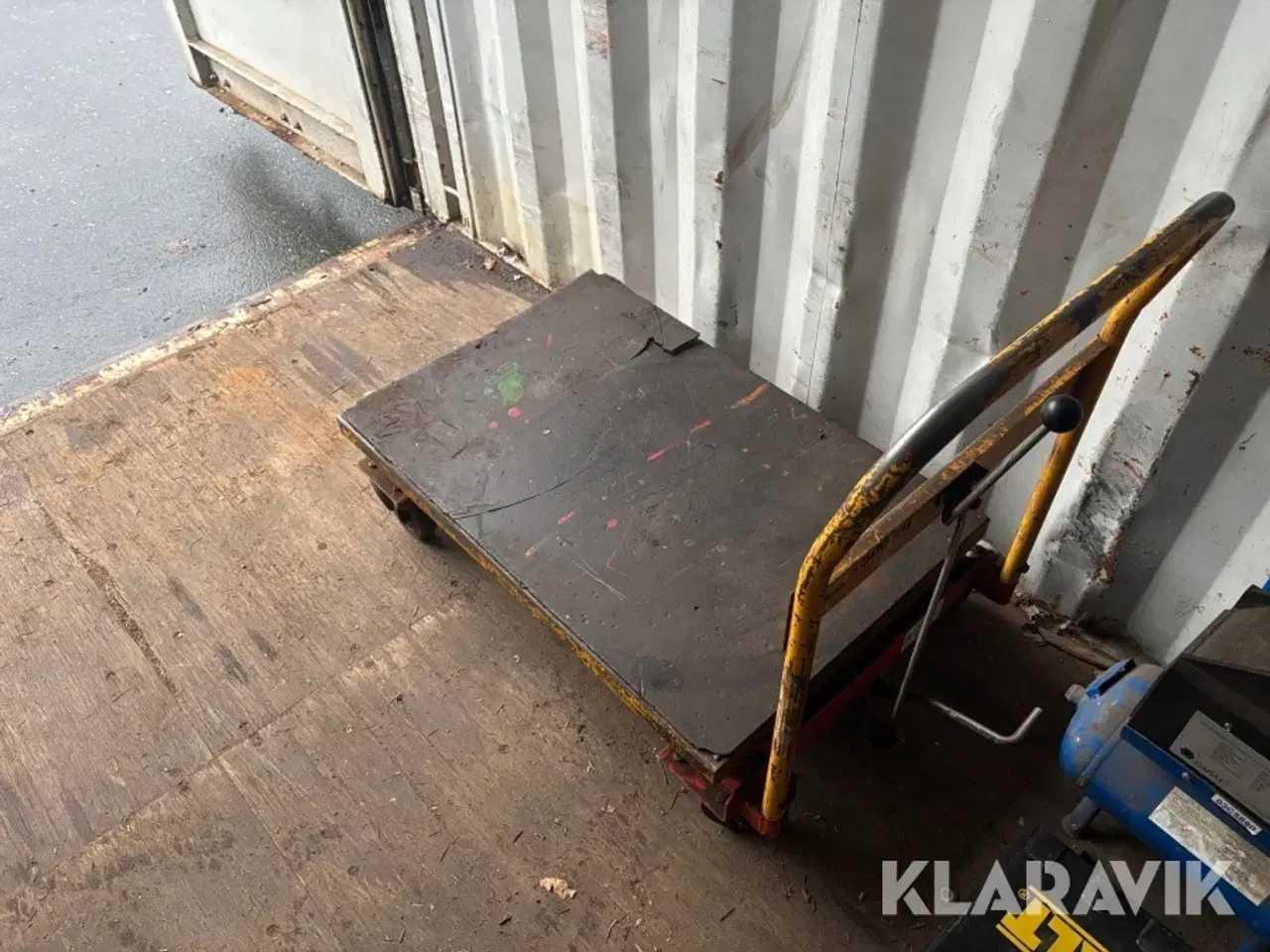 Billede 3 - Blandet lot rotationlaser, lader, kompressor og vogn