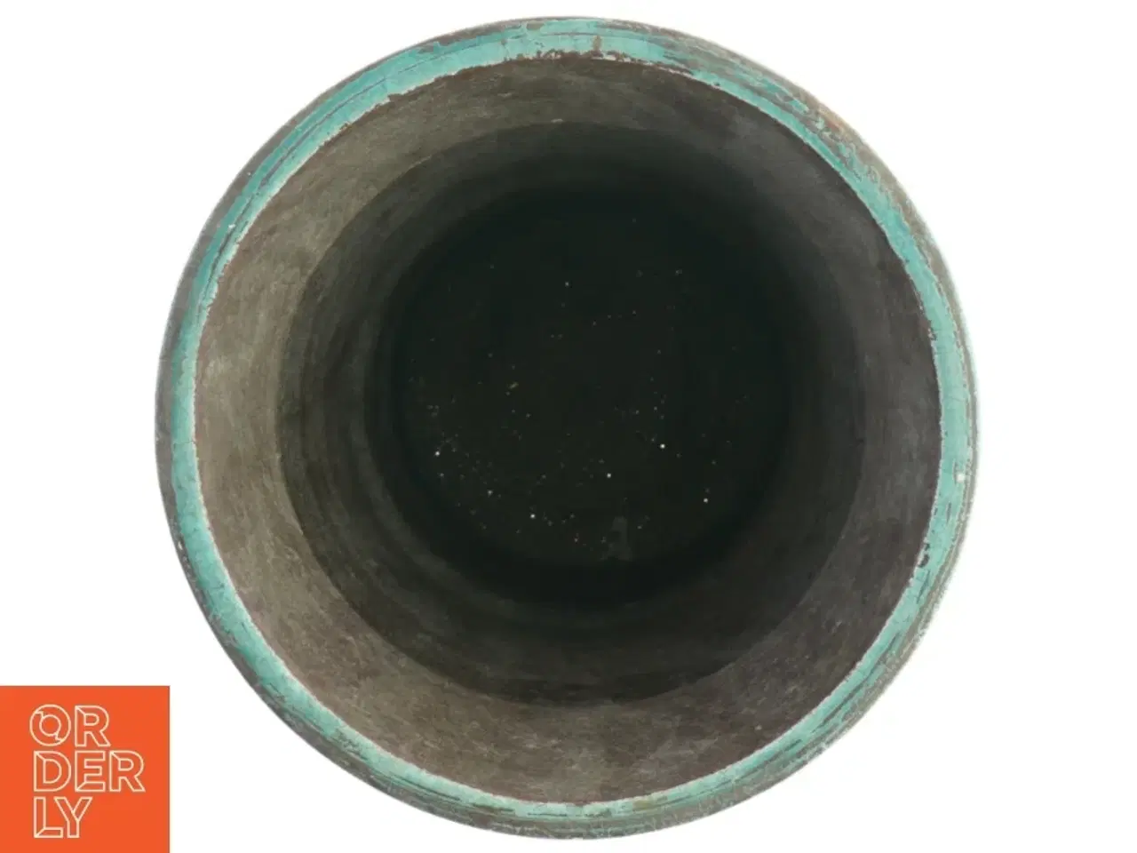 Billede 4 - Turkis keramik vase (str. Diameter, 17 cm h cm)