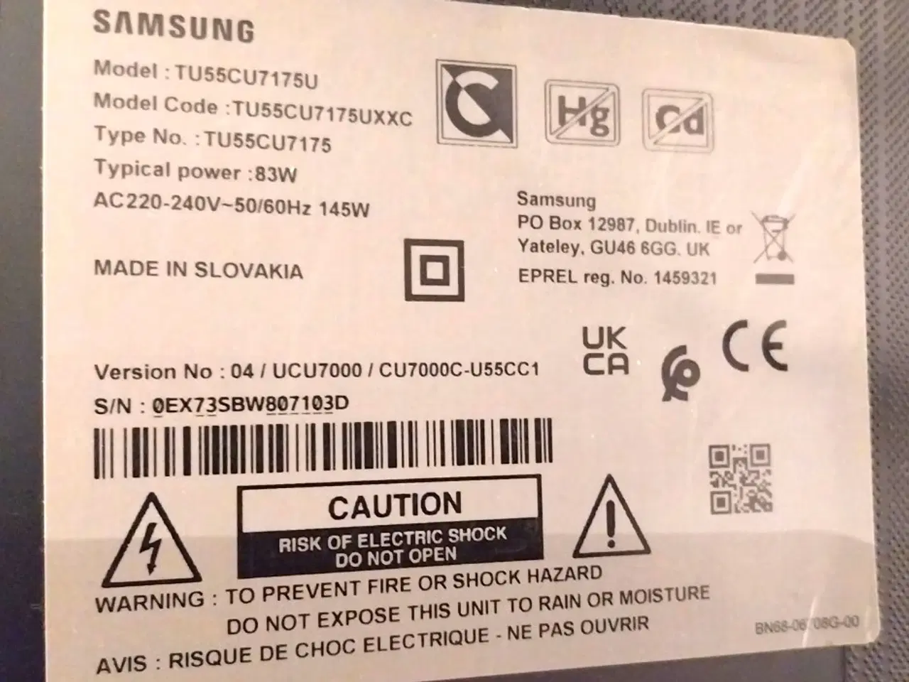 Billede 2 - Samsung 55" Smart TV