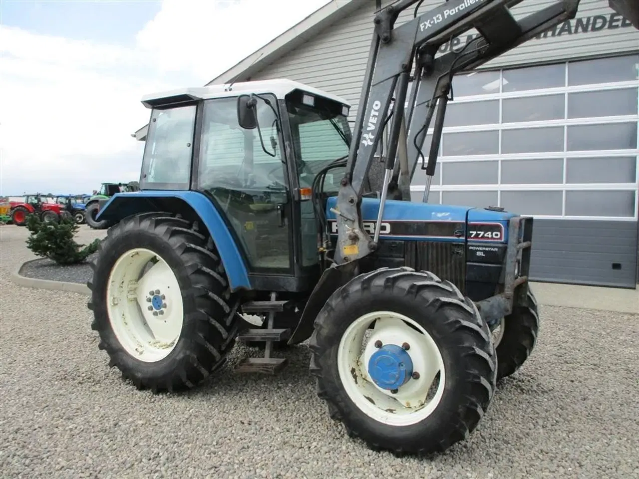 Billede 14 - New Holland 7740 SL med fuldhydraulisk Veto FX13 frontlæsser på