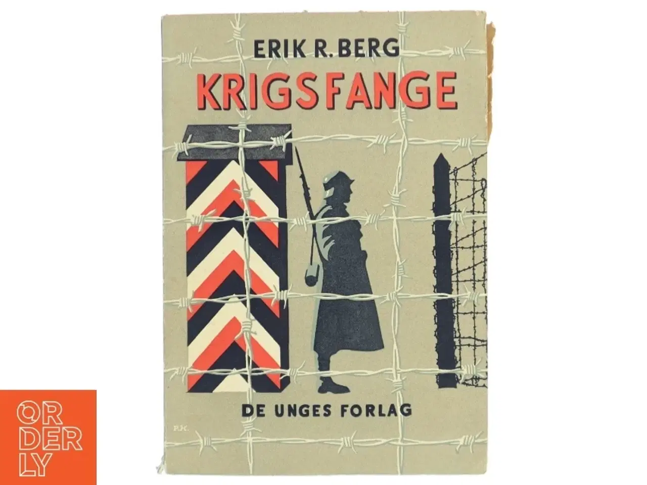Billede 1 - Krigsfange af Erik R. Berg (Bog)