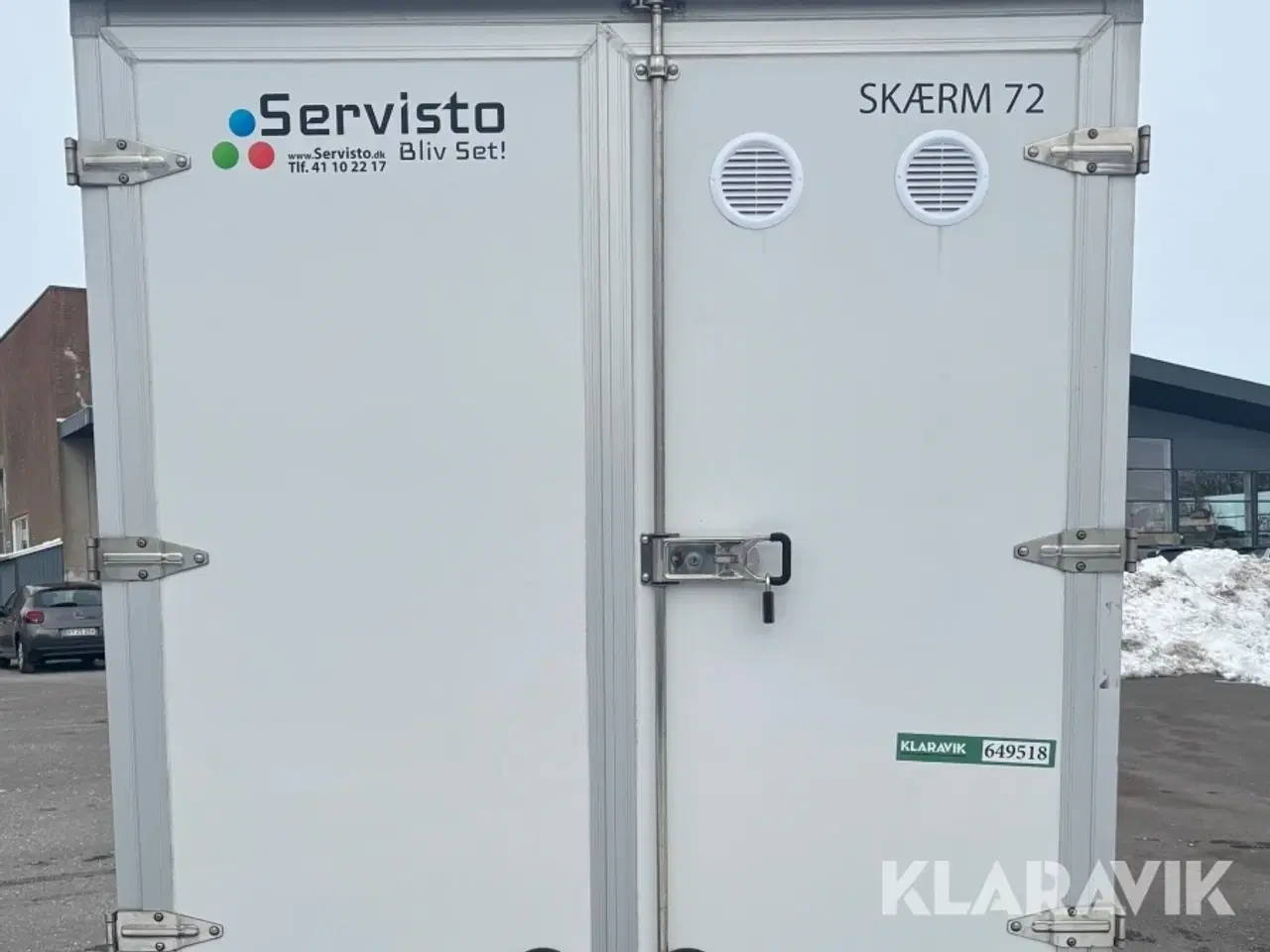 Billede 6 - Cargo trailer med LED-skærm Hapert Saphire H-1