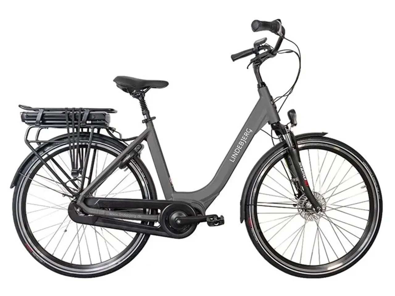 Billede 1 - Lindebjerg 28'' Elcykel Center LUX - Stone Grey - 51cm