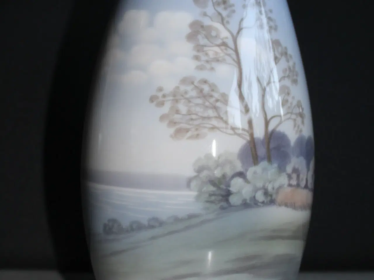 Billede 8 - Vase med landskab fra B&G