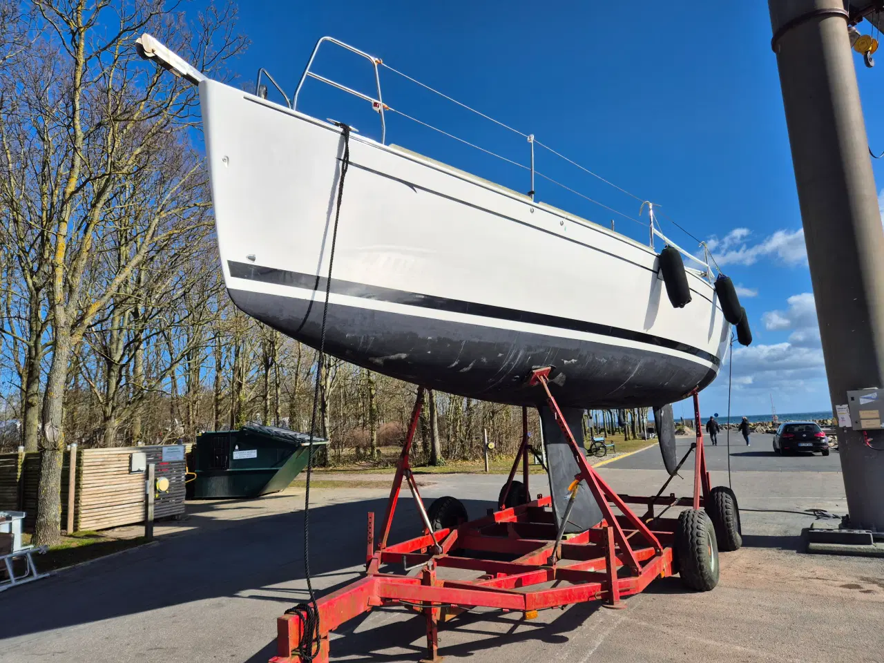 Billede 10 - Bred kraftig bådvogn til stor sejl- eller motorbåd