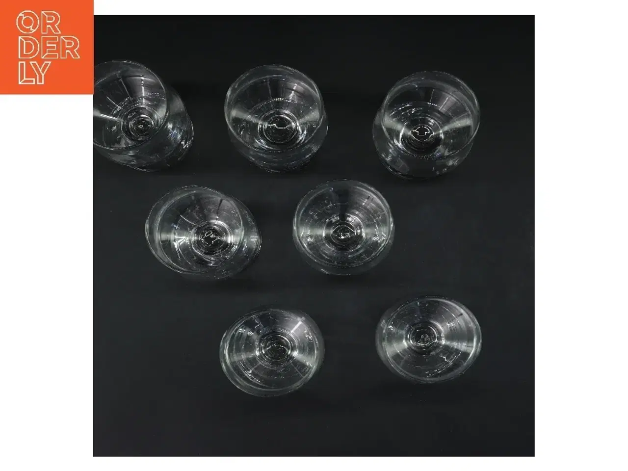 Billede 3 - 7 stk klare glas (str. 7 stk Ø 6,5 cm længde 13 cm)