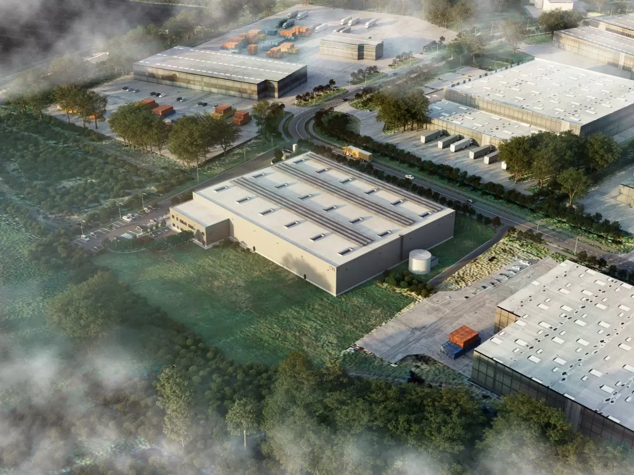 Billede 2 - Build-to-suit DGNB Guld: Op til 6.000 m² nyopført lagerejendom m. kontor