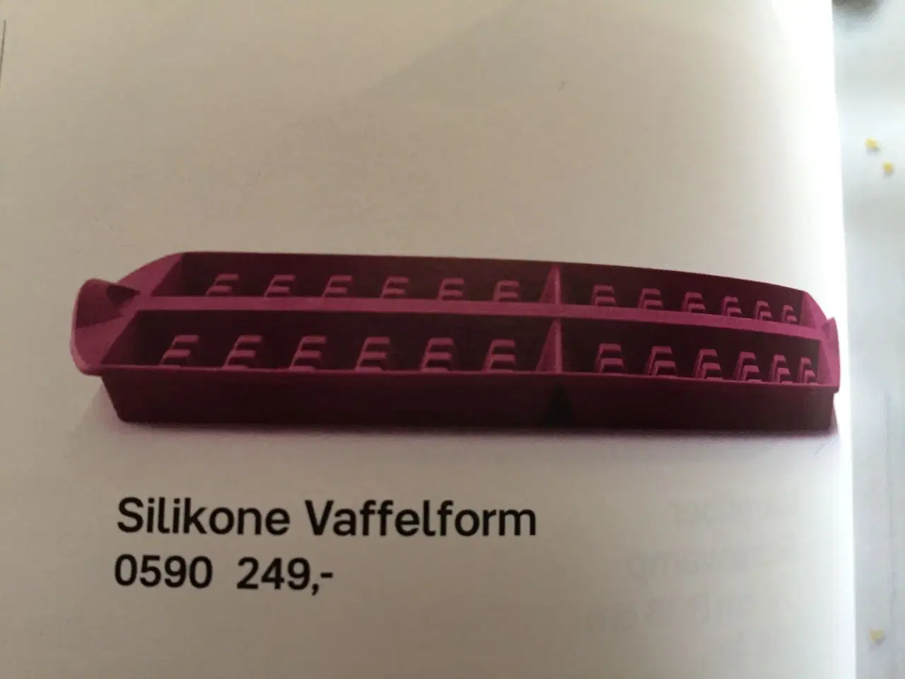 Billede 2 - Silikone vaffelform