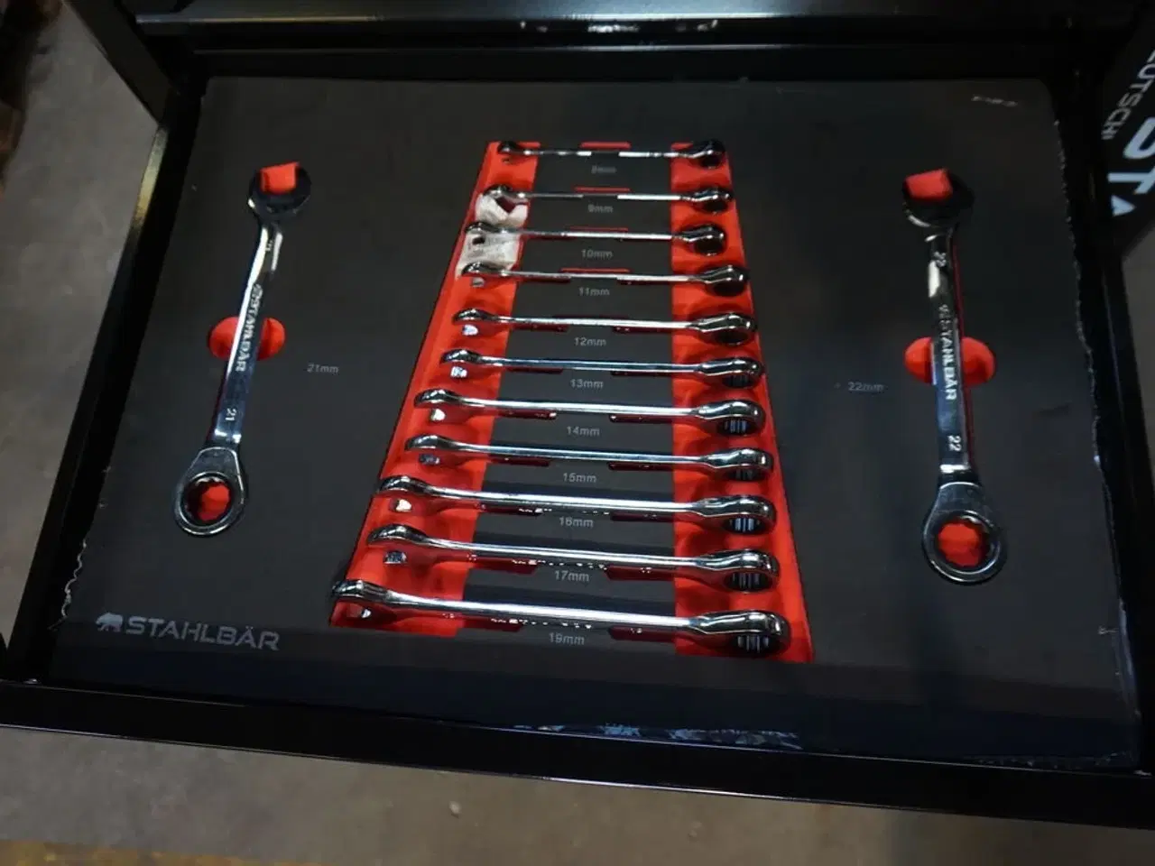 Billede 6 - Værktøjsvogn, Stahlbär, 7 skuffer inkl. Værktøj