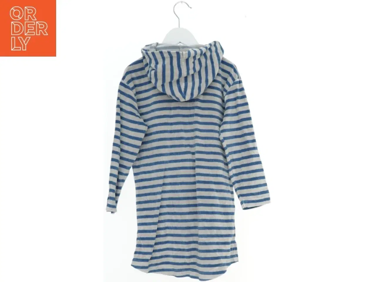 Billede 2 - Stribet badekåbe med hætte fra eBBe (str. 110)