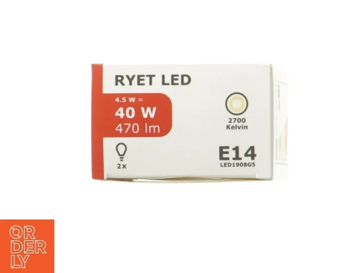 Billede 3 - LED-pærer E14 4.5W fra IKEA (str. 40 watt)