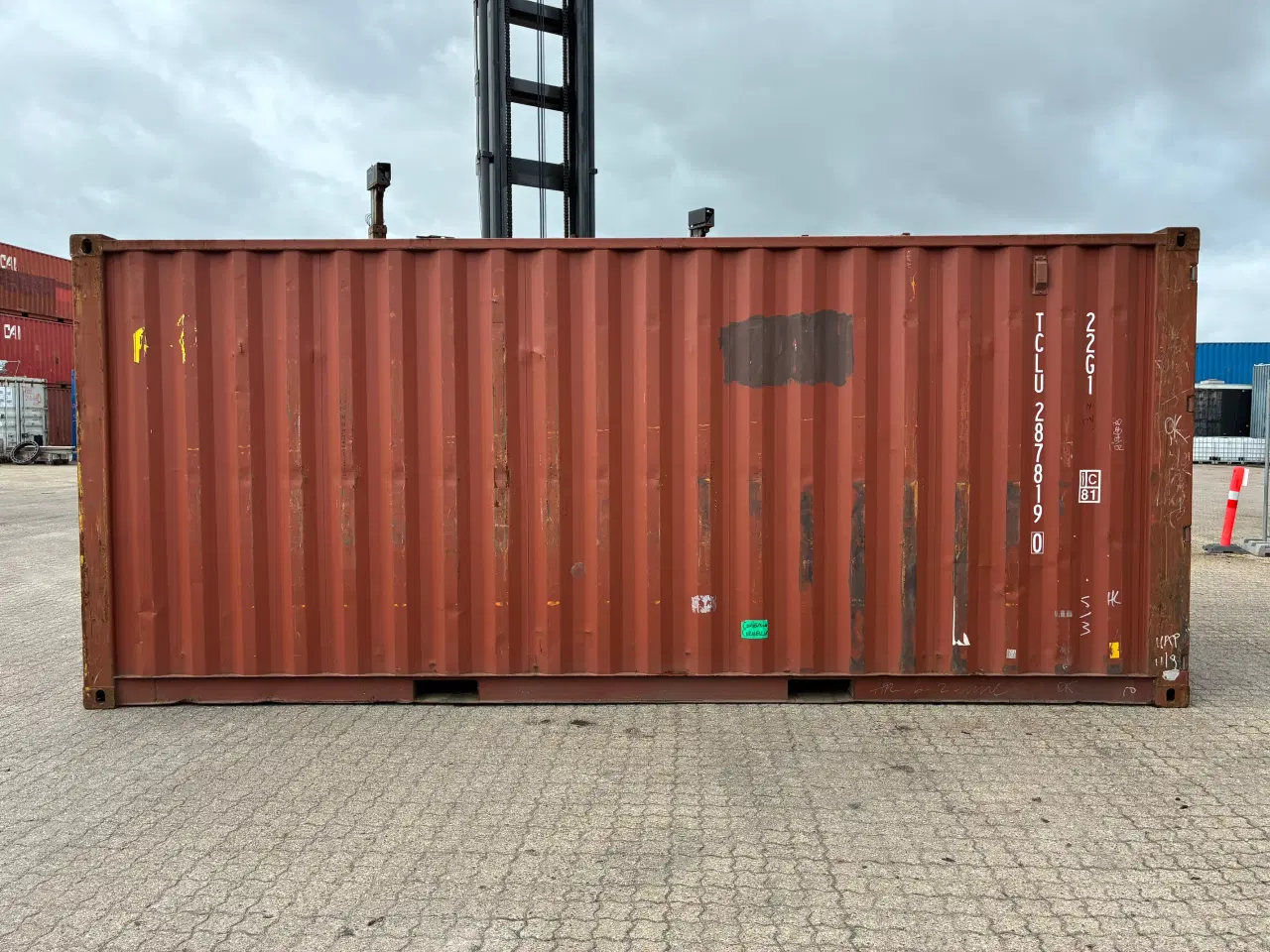 Billede 5 - Brugt 20 fods Isoleret Container- ID:TCLU 287819-0