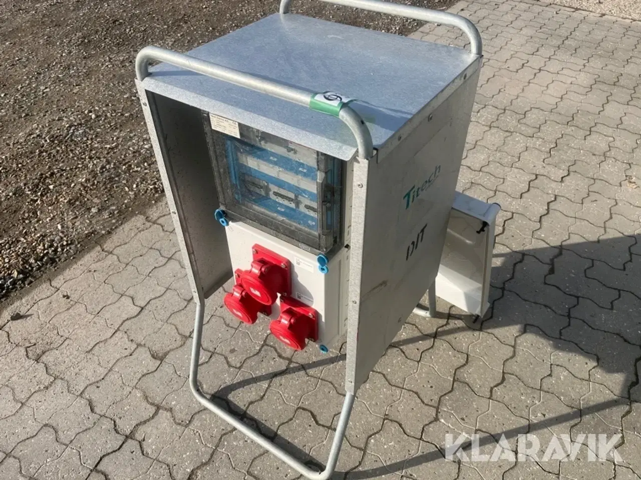 Billede 1 - Byggestrømstavle TITECH ELEKTRIC 125A 1 styk