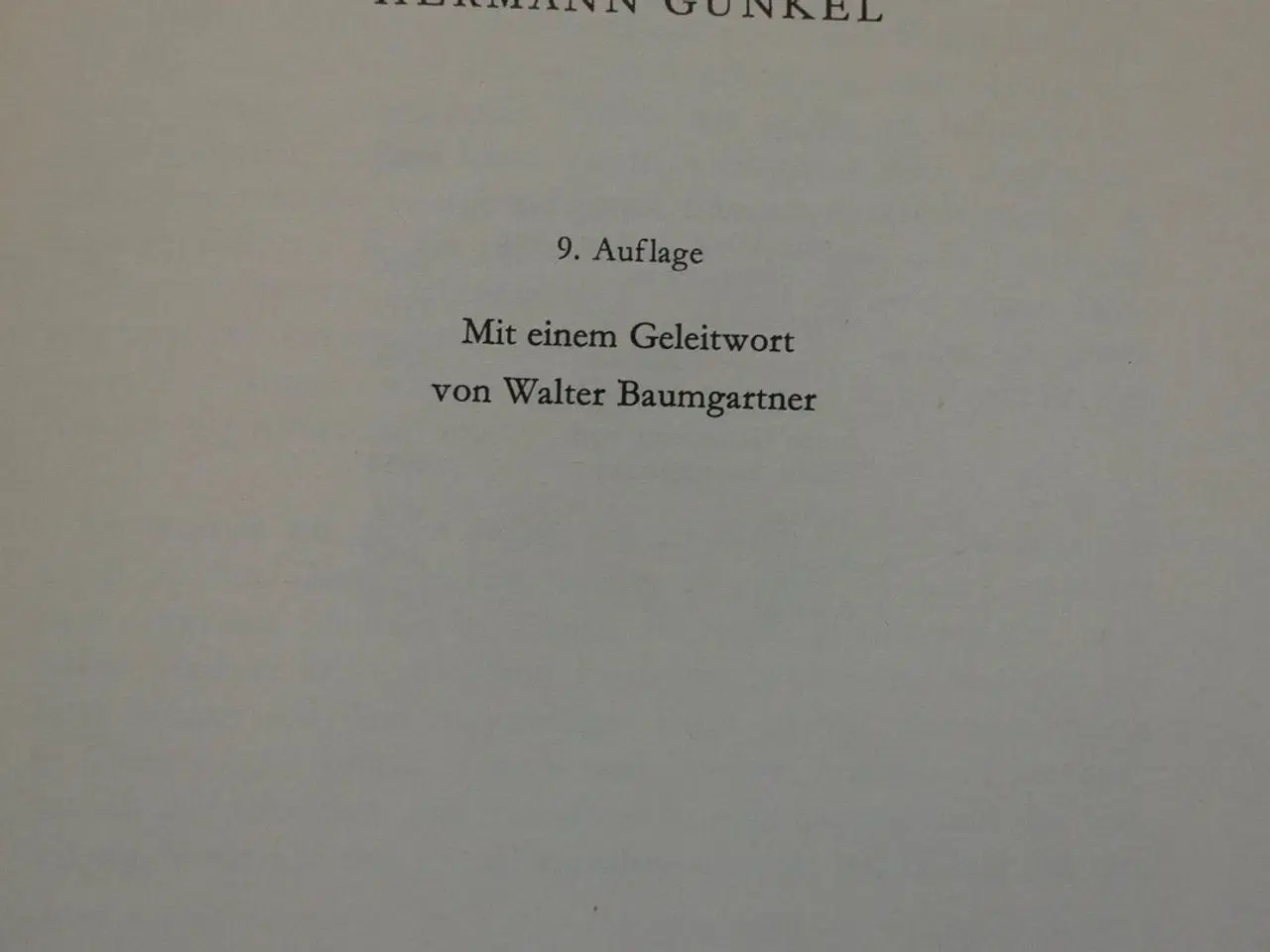 Billede 2 - genesis, von hermann gunkel, emne: religion