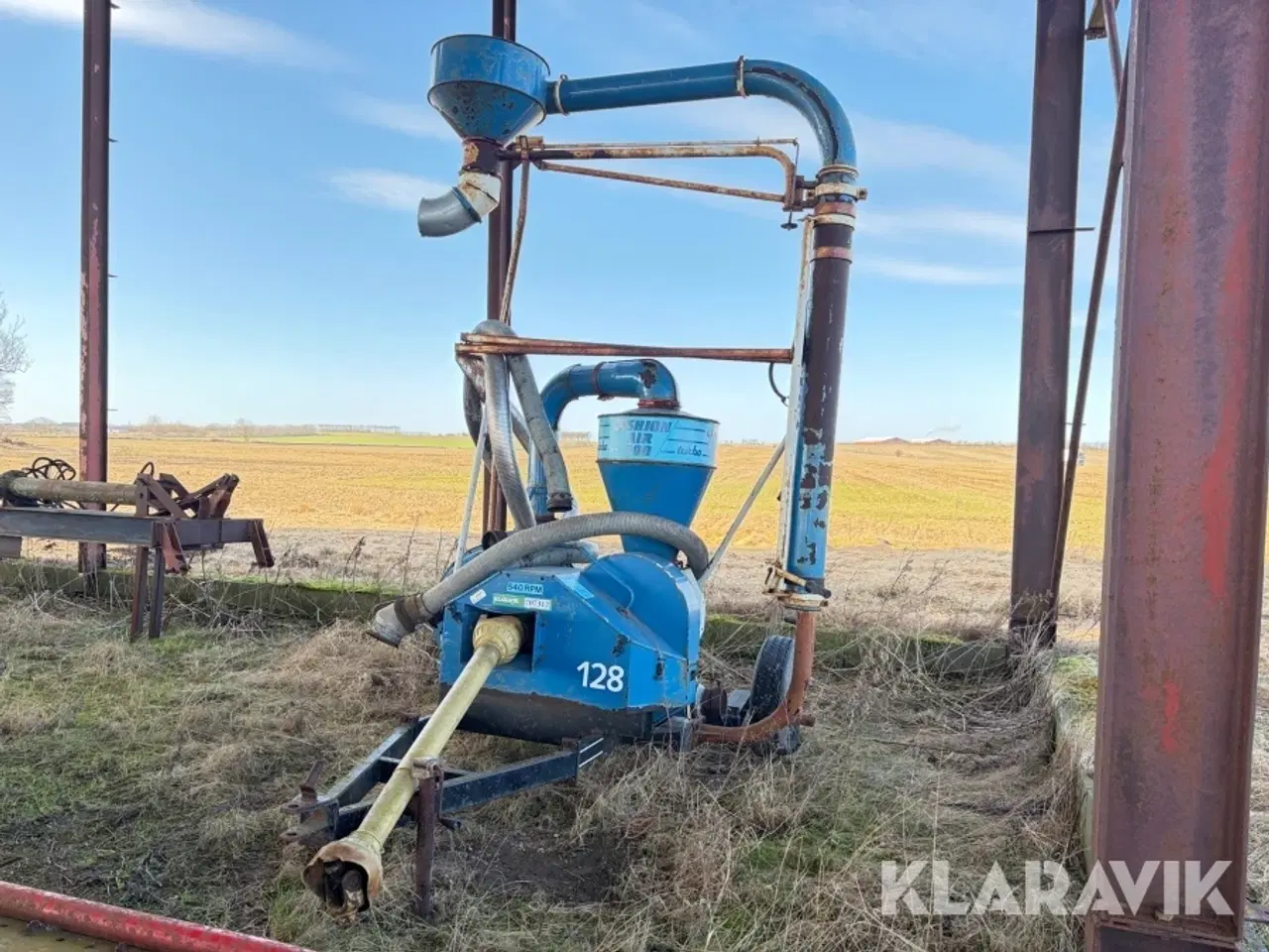 Billede 1 - Sugetrykblæser Kongskilde Kilerem XPB 2500 Flankeårf