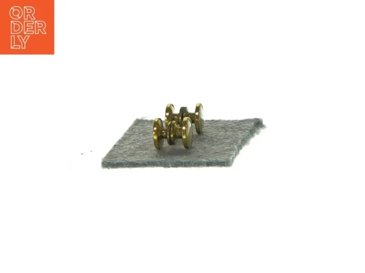 Billede 1 - Manchetknapper (str. L: 1,5 cm)