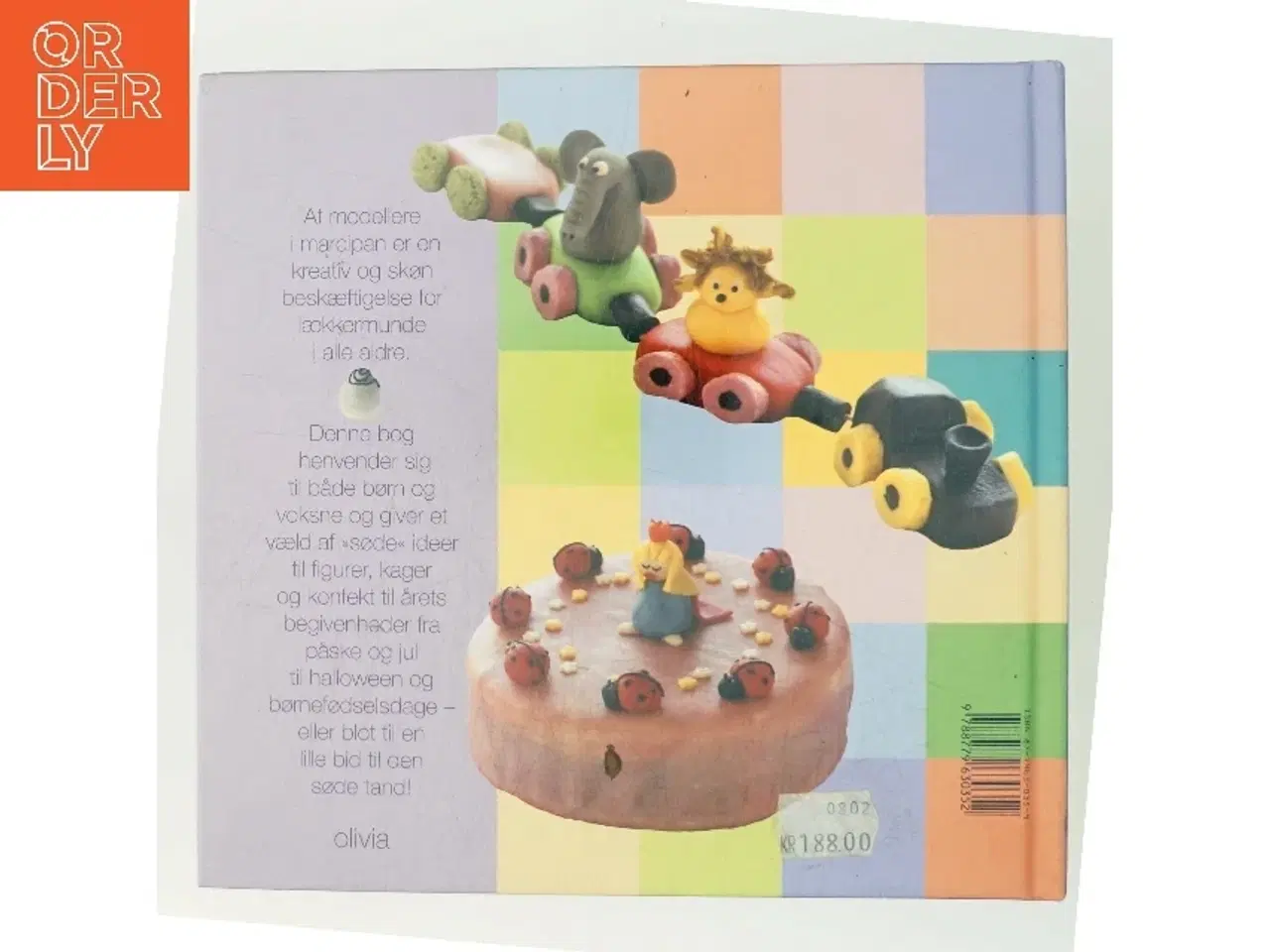 Billede 3 - Marcipanbogen : figurer, konfekt & kager af Birgitte Grøn (Bog)