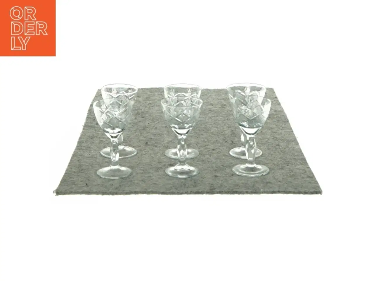 Billede 2 - Snapseglas 6 styk (str. 8 x 4,5)