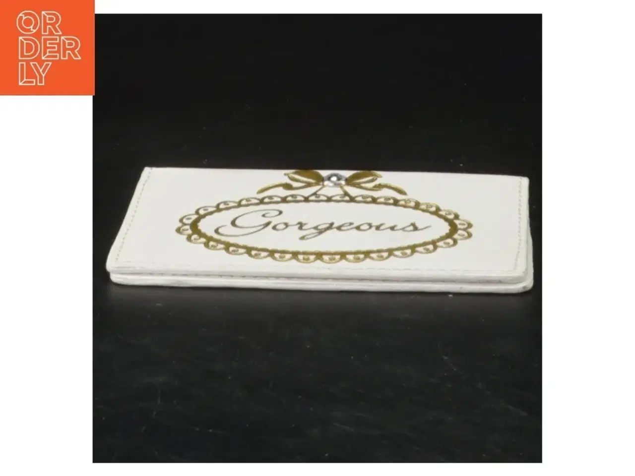 Billede 3 - Lille pung med 'Gorgeous' design (str. 7x10 cm)