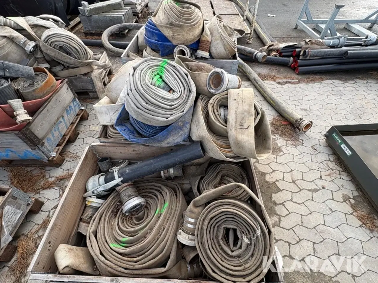 Billede 9 - Assorterede slanger og koblinger - 6,5 paller