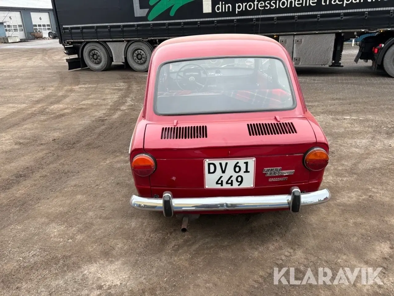 Billede 4 - Veteranbil Fiat 850 special
