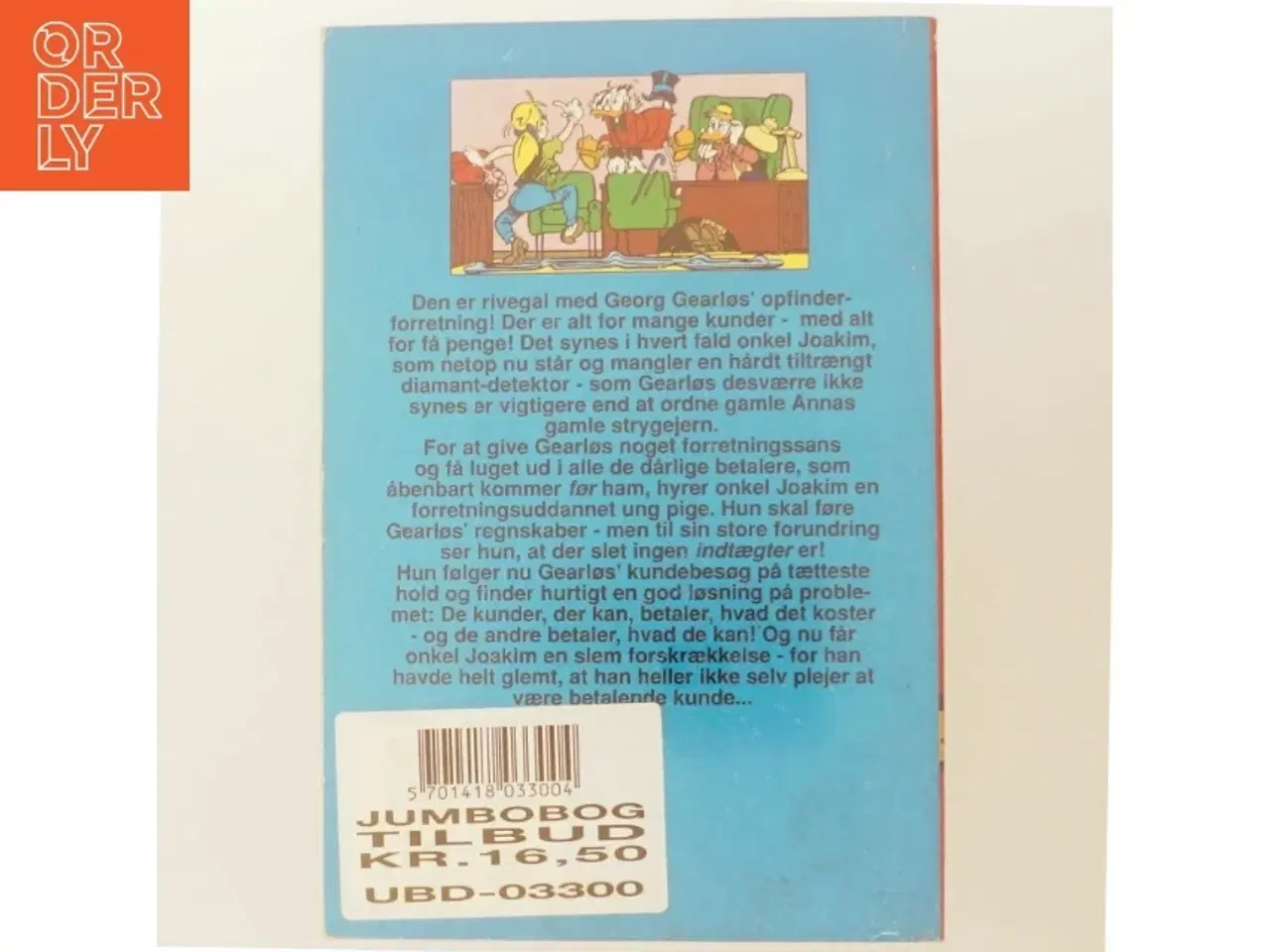 Billede 3 - Walt Disney's Jumbobog 122, Kom igen, onkel Joakim fra Serieforlaget, Gutenberghus Gruppen