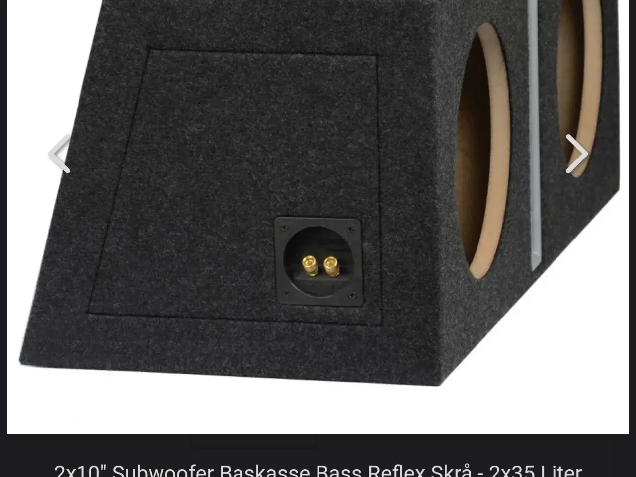 Billede 2 - Subwoofer 2 x 10" kabinet 