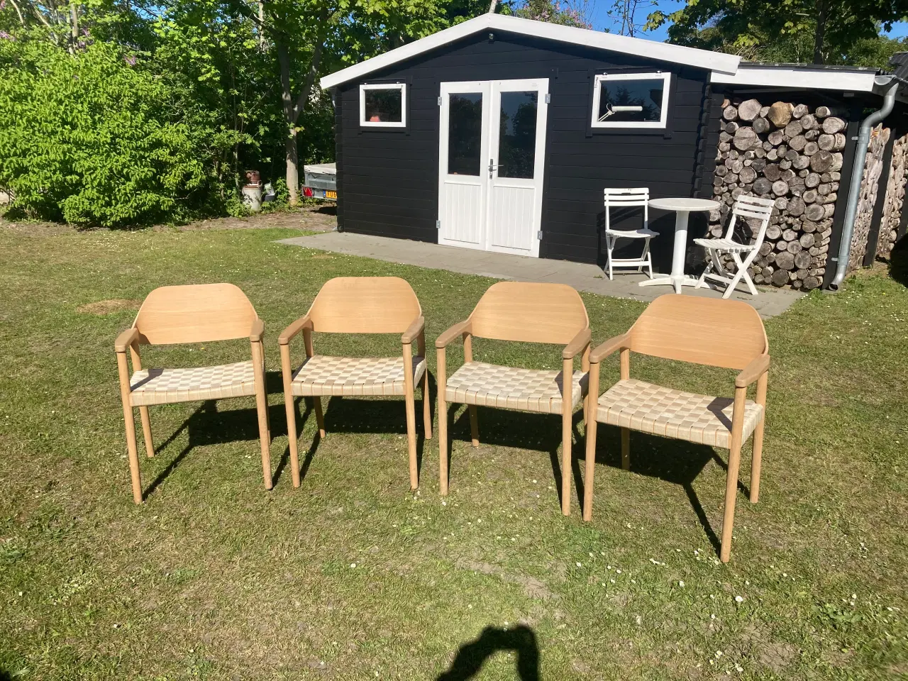Billede 1 - Spisebordsstole (Mebla) 4 stk sælges billig