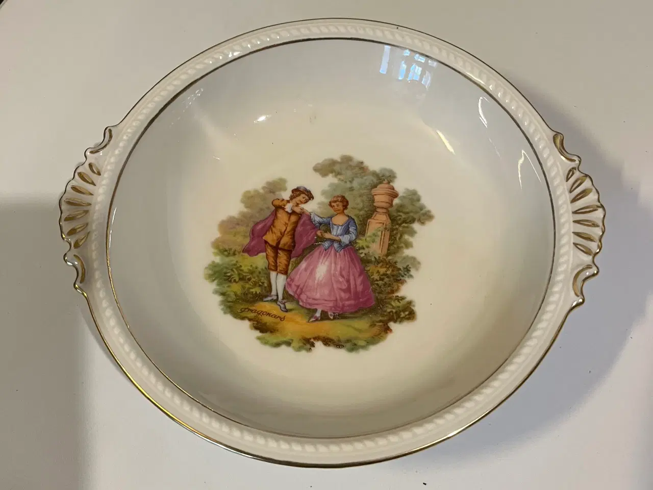 Billede 1 - Fin gammel skål 