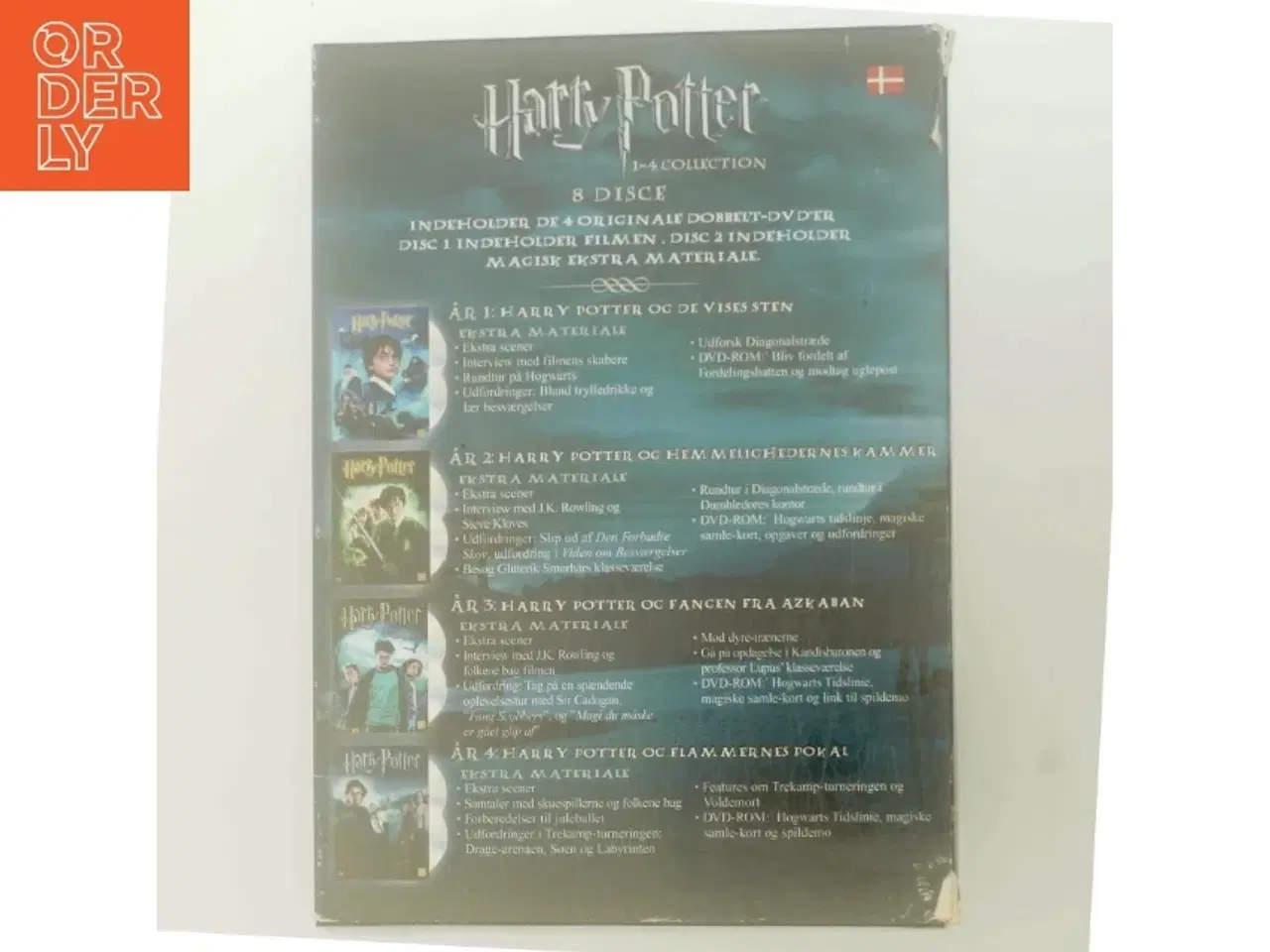 Billede 4 - 8-dvd Box med Daniel Radcliffe (DVD)