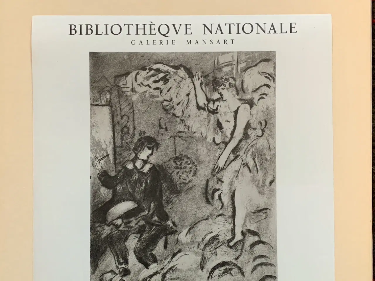 Billede 2 - Chagall, original litografisk plakat