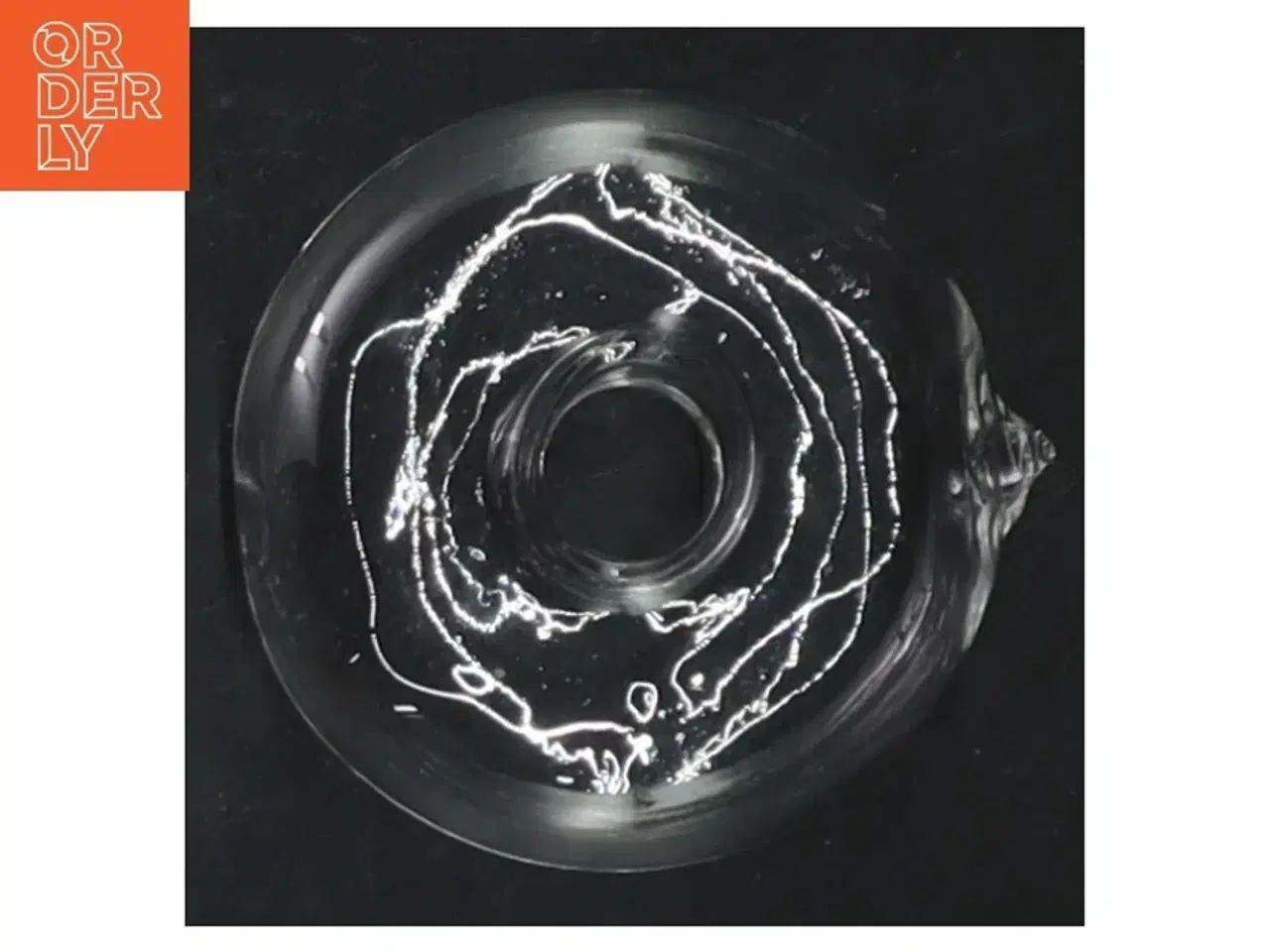 Billede 4 - Glas fyrfadstage (str. Ø 6 cm)