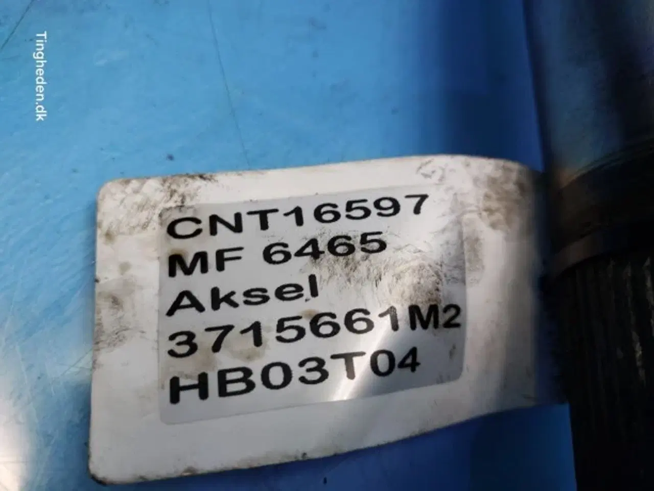 Billede 10 - Massey Ferguson 6465 Vuggeaksel 3715661M2