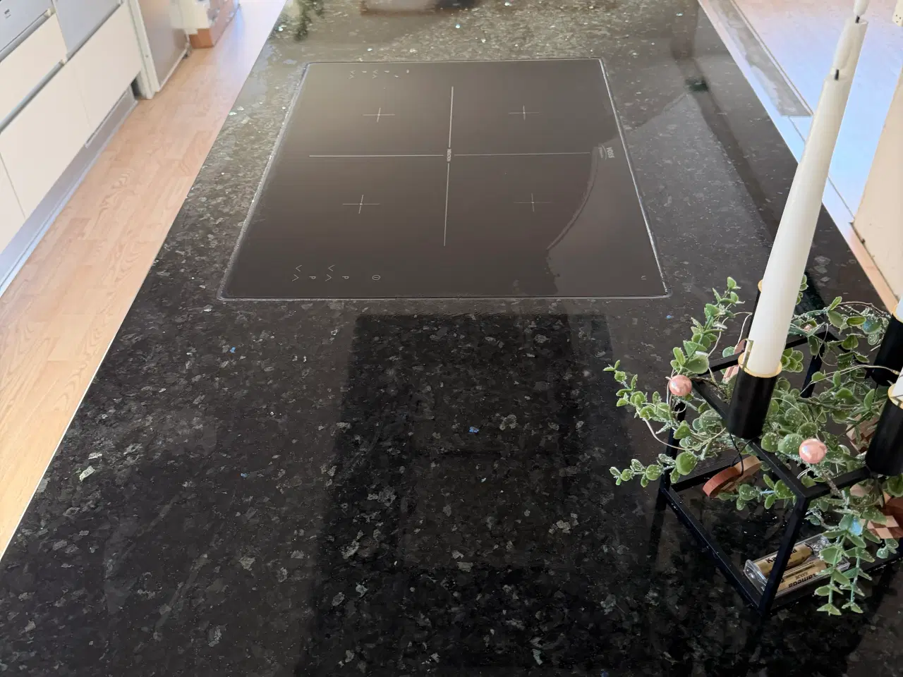 Billede 2 - Kogeø i granit med kogeplade