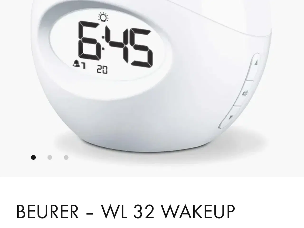 Billede 1 - Wake-up lampe solopgang med radio