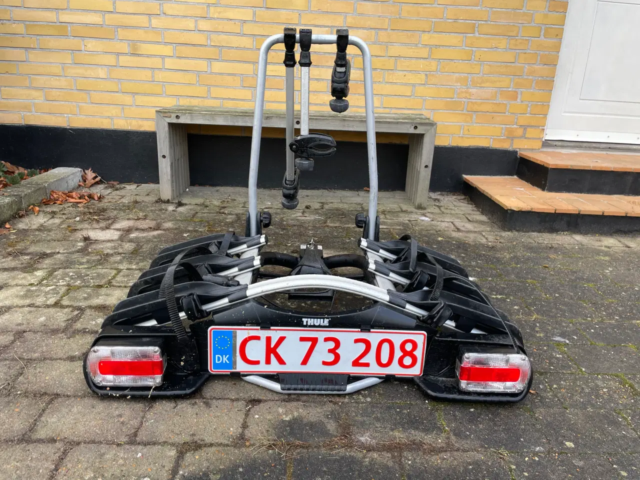 Billede 1 - Cykel ophæng til anhænger træk 3cykler 