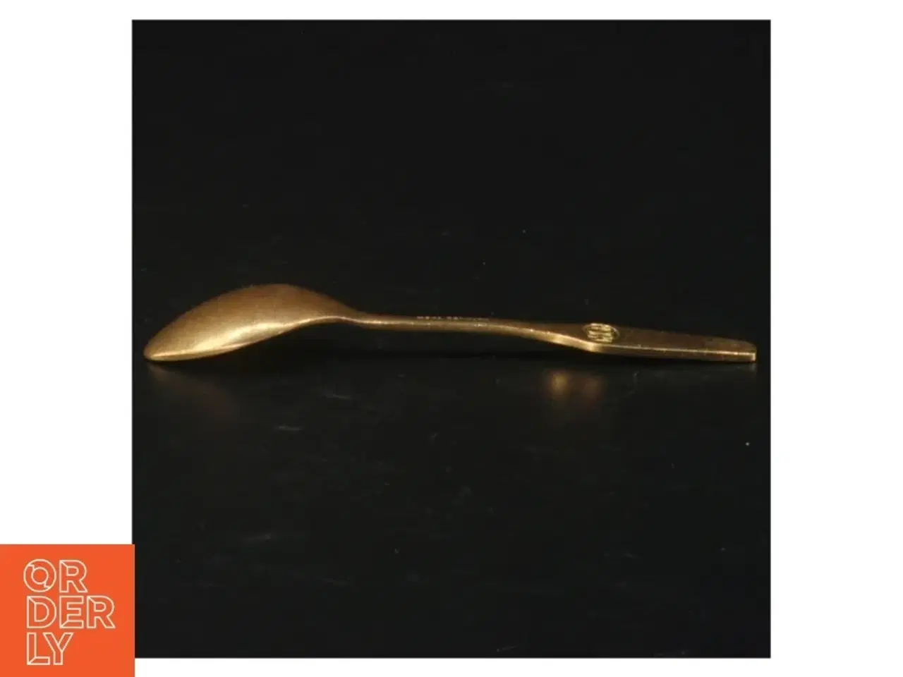 Billede 4 - Antik metalske med blåt emblem fra Meka Denmark (str. Længde, 11 cm)