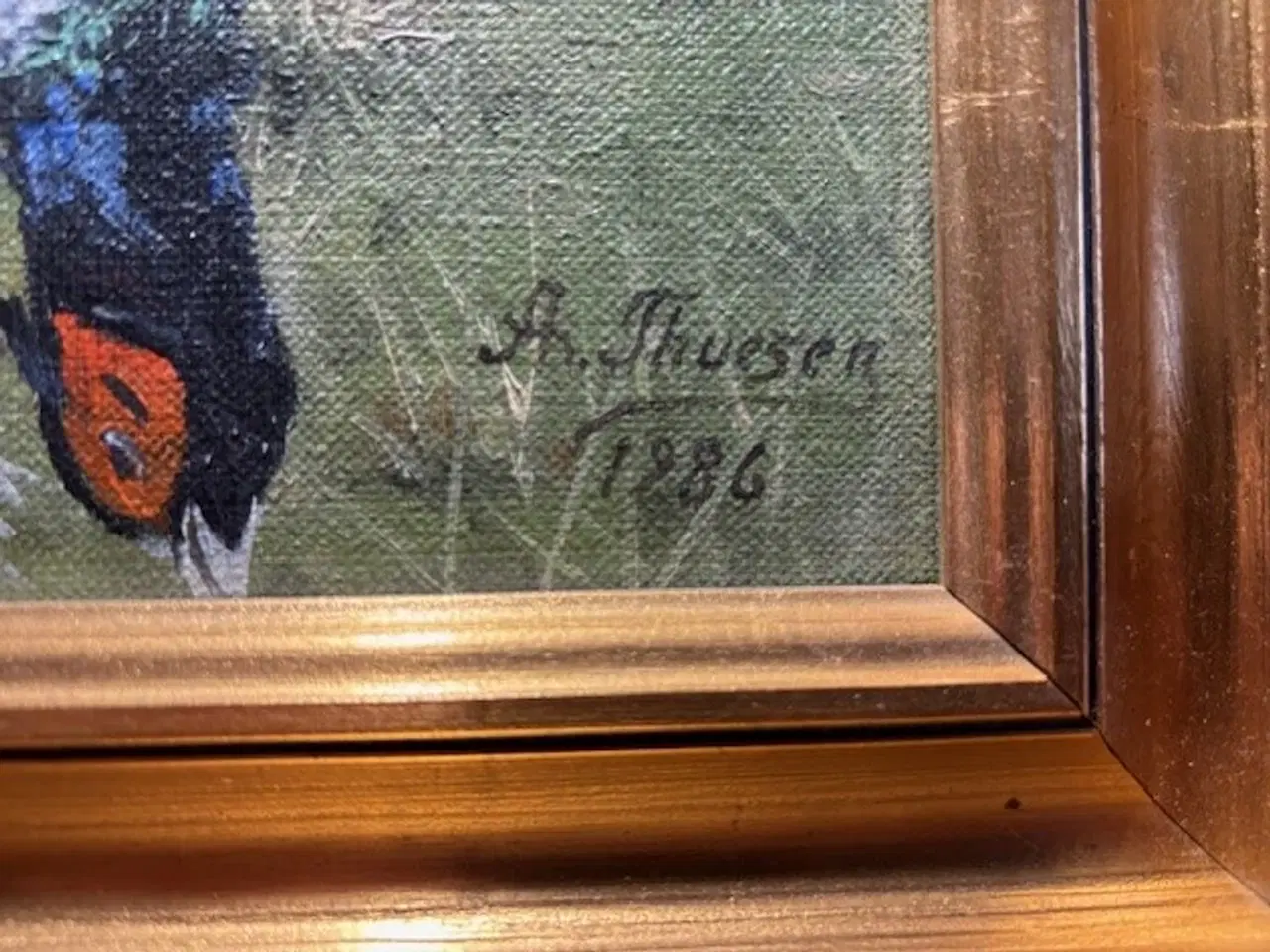 Billede 2 - OLiemaleri af Axel Thuesen