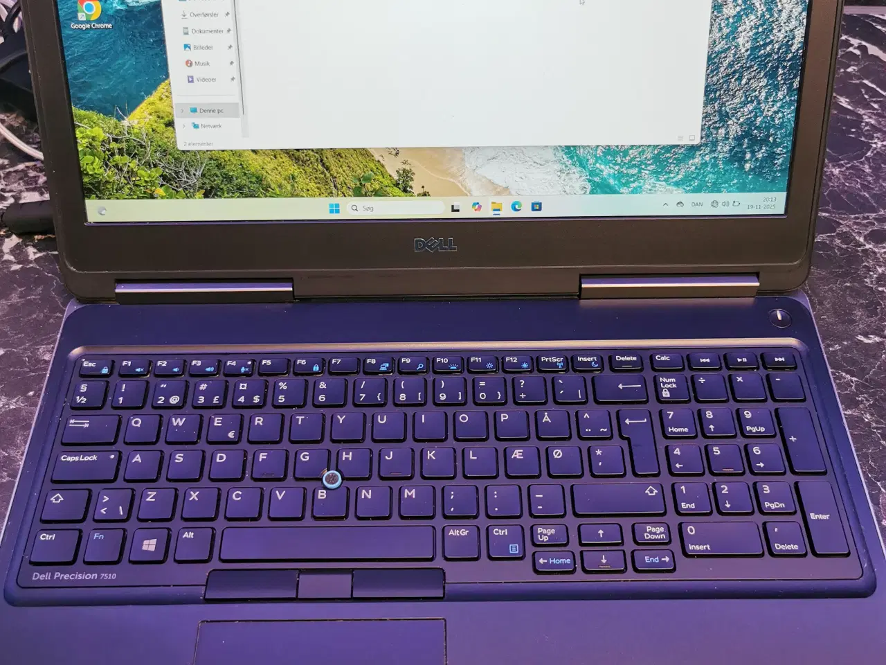 Billede 3 -  Dell precision 7510 Workstation Laptop