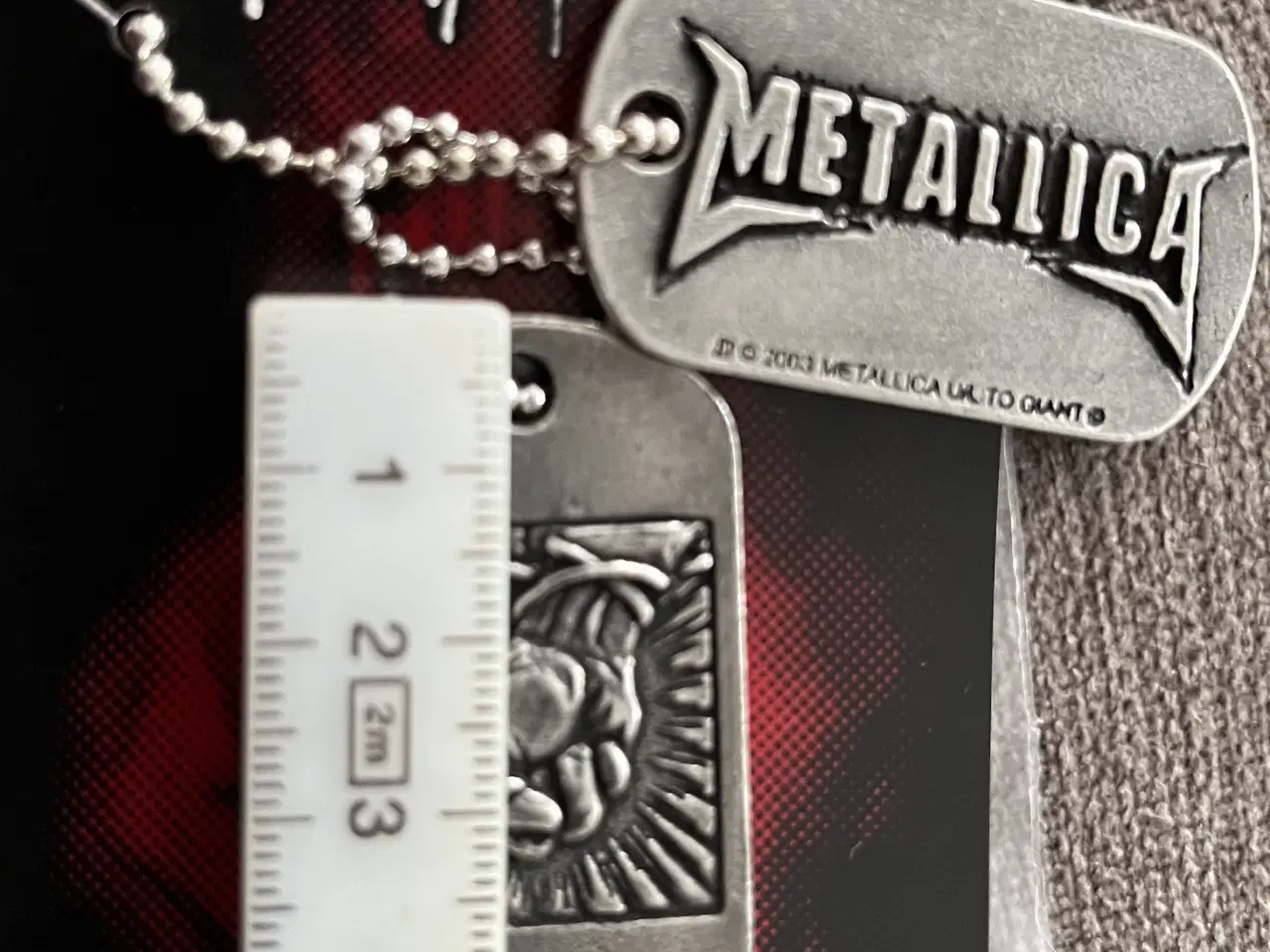 Billede 5 - Unisex “Metallica” dog tags med kæde