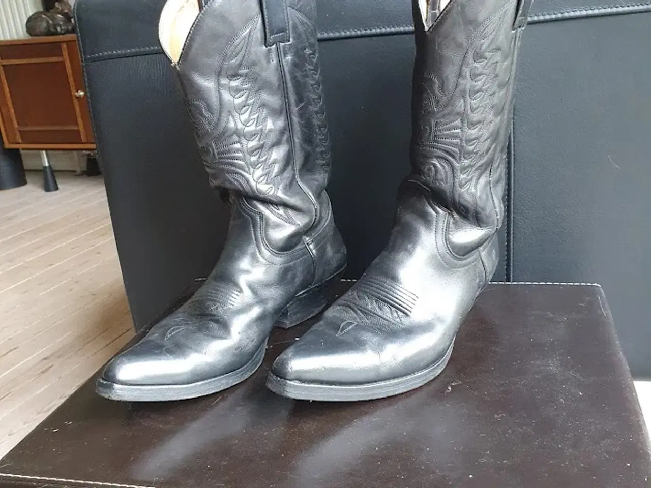 Billede 1 - Cowboystøvle, Sendra. Herre - str. 46. 