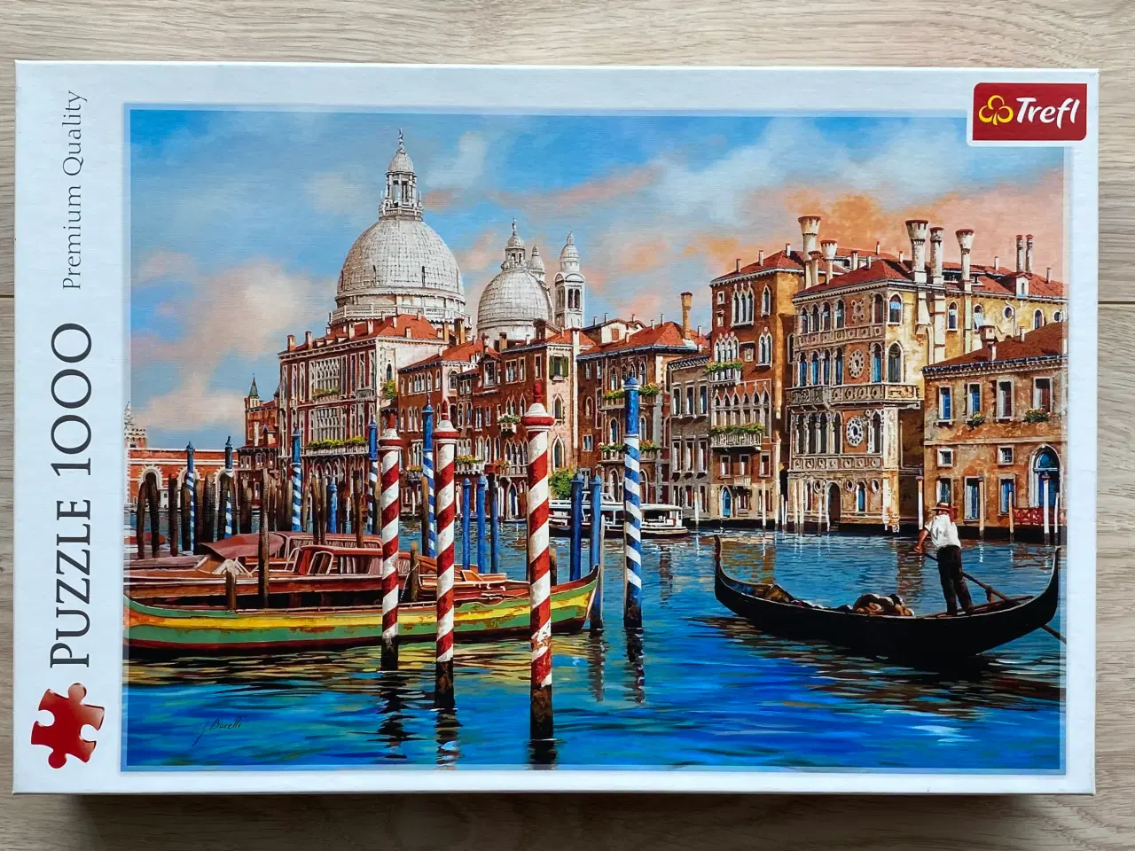 Billede 1 - Afternoon in Venice  - Canal Grande 1000 brikker