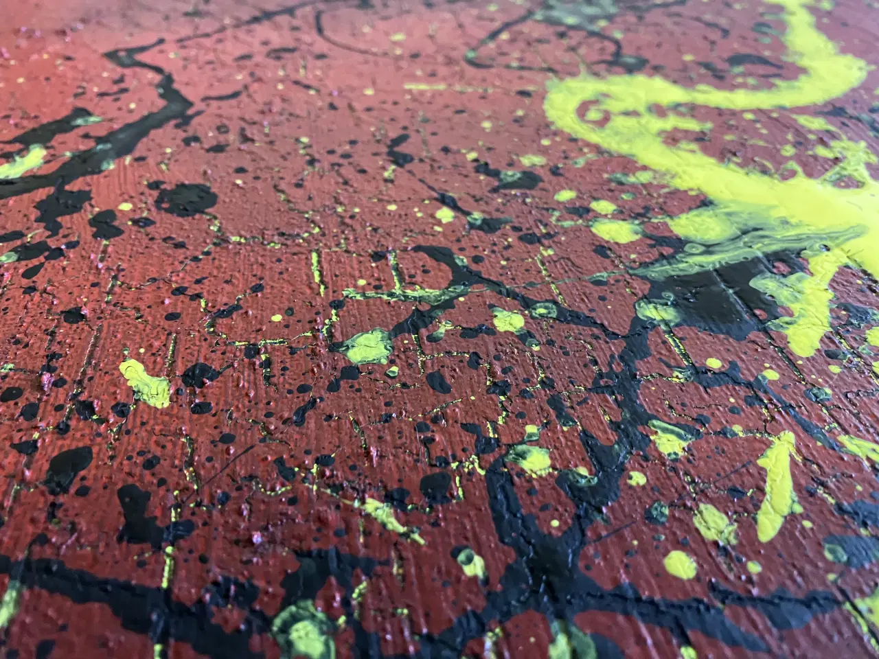 Billede 4 - Abstrakte Malerier. 