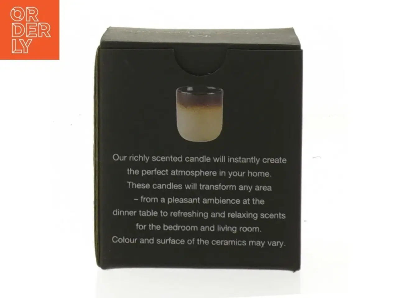 Billede 5 - Nyt Duftlys i keramikholder fra Villa Collection (str. Ø. 7 cm længde. 7,5 cm)