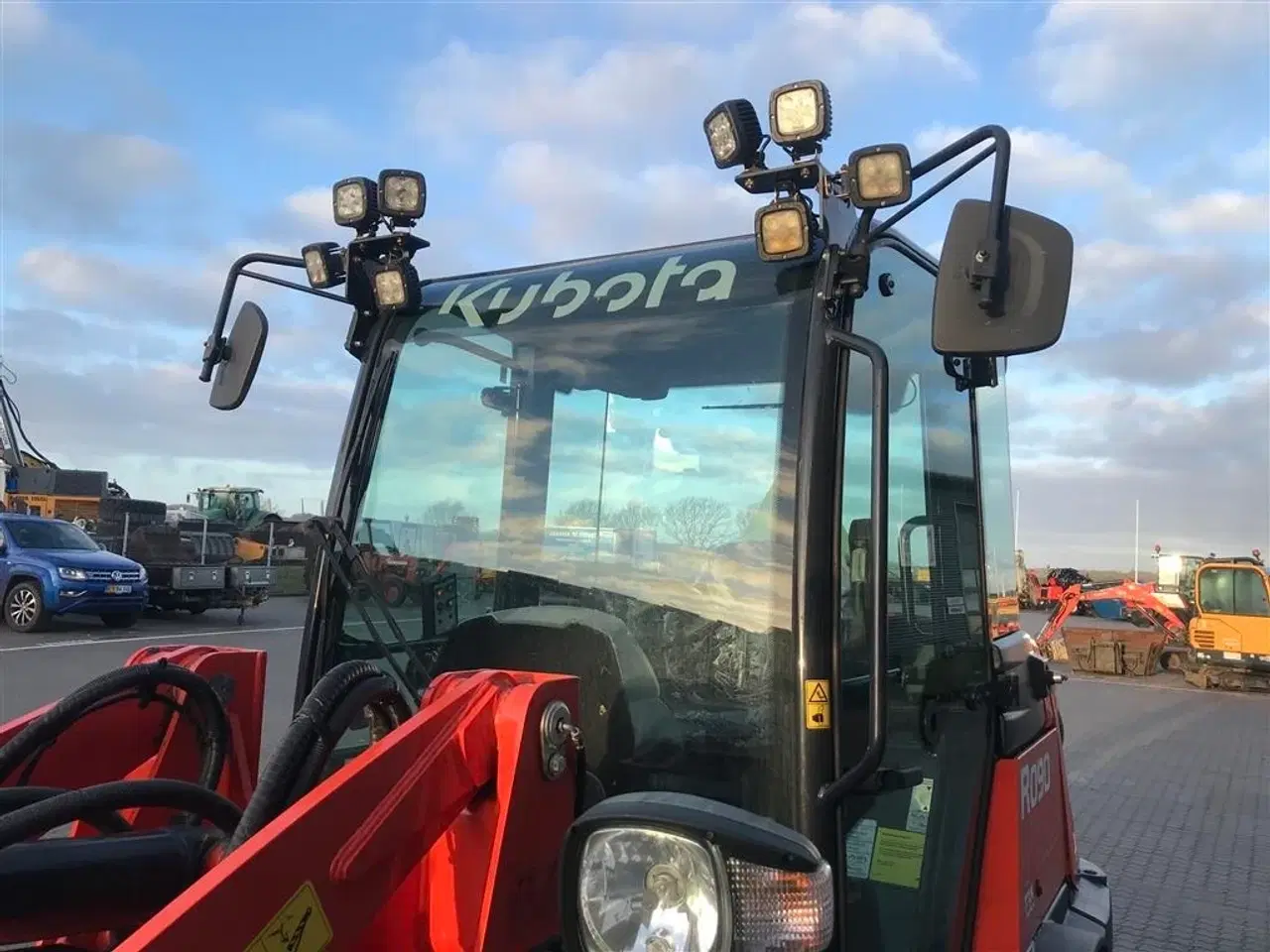 Billede 7 - Kubota R090 Centralsmørring skovl og gafler