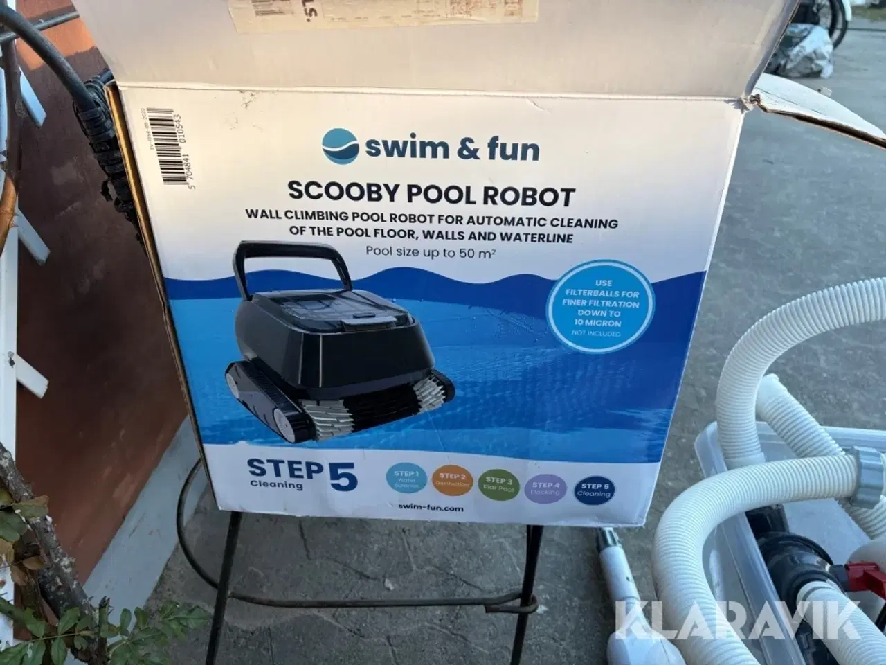 Billede 10 - Varmepumpe Swim & Fun 1402 inkl. støvsuger