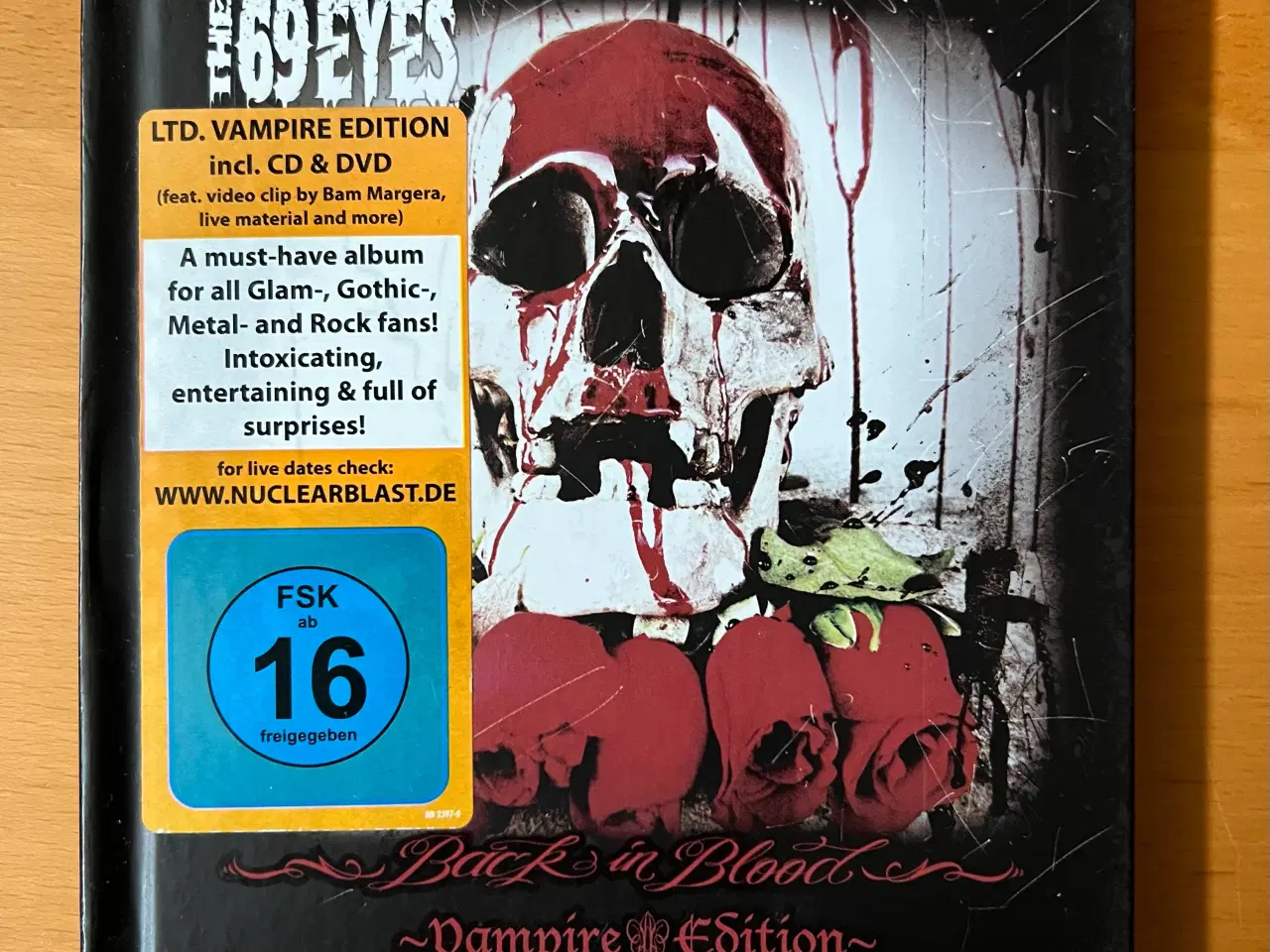 Billede 1 - The 69 Eyes: Back in Blood - Vampire Edition - CD