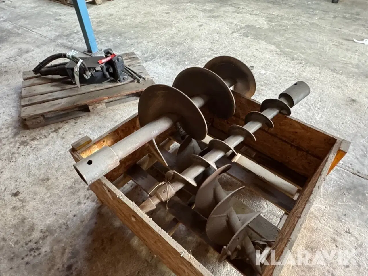 Billede 3 - Hydrauliske jordbor til gravemaskine