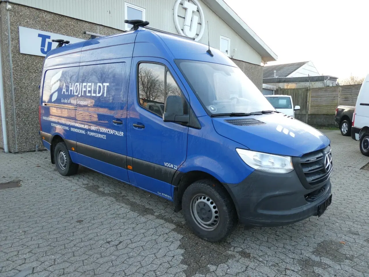 Billede 1 - Mercedes Sprinter 319 3,0 CDi A2 Kassevogn aut. RWD